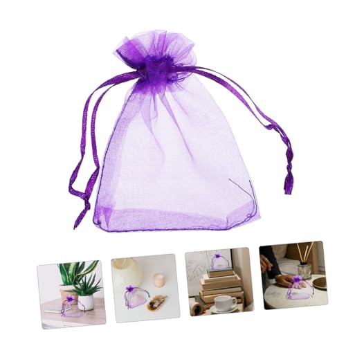 100 bolsas de saquito lavanda para almacenamiento y organización miniatura 5