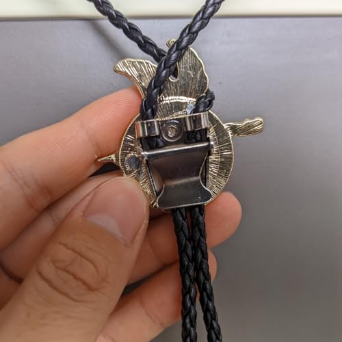 Image of Animal & Plant Bola Tie Bolo Tie Wedding Necklace for Men Women Groomsmen Western Cowboy Necktie