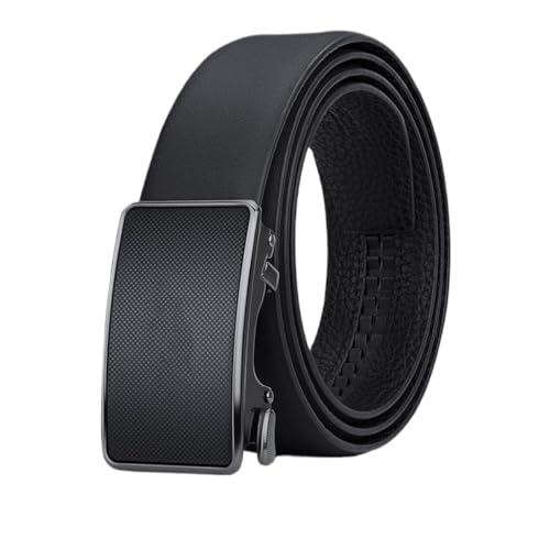 JSEIAJB Genuine Leather Belt for Men Cowhide Belt for Men Business and Leisure Belt for Men(110cm)