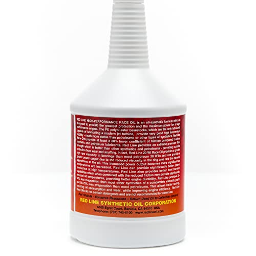 Red Line 10204 20WT Aceite Sintético Racing - Cuarto miniatura 3