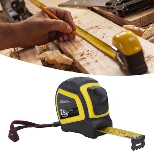 Cinta métrica retráctil acero 7.5m x 25mm con auto-bloqueo miniatura 5