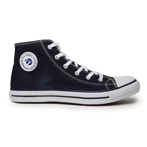 Image of YUKI Unisex Canvas Comfortable & Lightweight Sneaker for Men's and Women's | High Top Canvas Sneakers