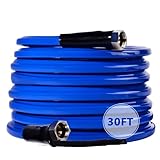 Scilulu 30FT 15FT Heated Water Hose for RV,Rv Water Hose,-45 ℉ Antifreeze Heated Drinking Garden Water Hose,Rv Accessories 30FT-1