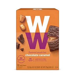 Weight Watchers Smart Points Chocolate Caramel Mini Snack Bars