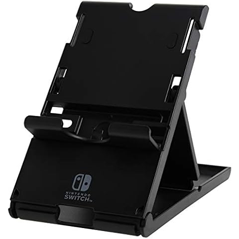 HORI Playstand (Schwarz) Faltbarer Ständer für Nintendo Switch - Offiziell Lizenziert Cover