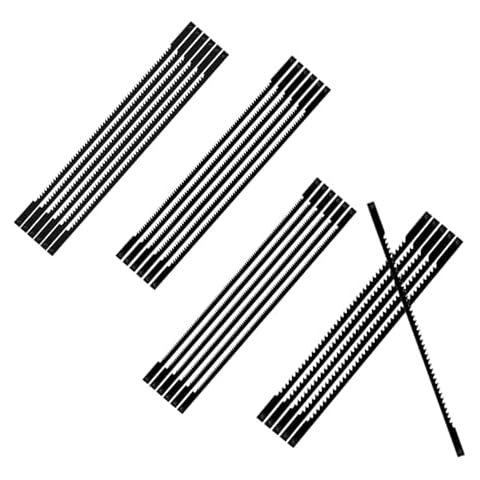 RHQFDM 24 Piece Fine Cut Scroll Saw Blade Set Cover