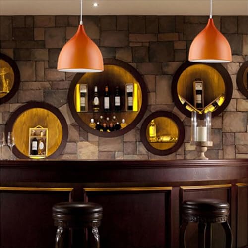 Lámpara moderna E26 de techo ajustable para iluminación de restaurante 3
