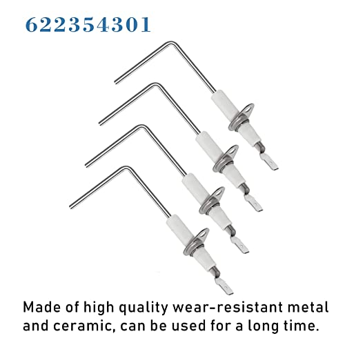 62-23543-01 Flame Sensor Rod Furnace Sensor for Gas Furnace Sensor Fit for Rheem (4 pack) LUXRILIX