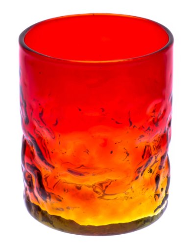 Set de 3 copas de cristal Bumpy Glass (Naranja, Verde, Morado) miniatura 6