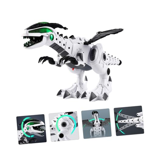 Dinosaure à Spray Mécanique Blanc Jouet Plastique Électronique Marche Garçon Fille