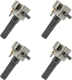 MYSMOT UF-508 Ignition Coil Packs for Subaru Baja 2004-2006 Forester 2006-2010 Impreza 2006-2011 Legacy 2005-2009 Saab 9-2X 2006, 22433AA418 22433AA480 610-58672, Pack of 4