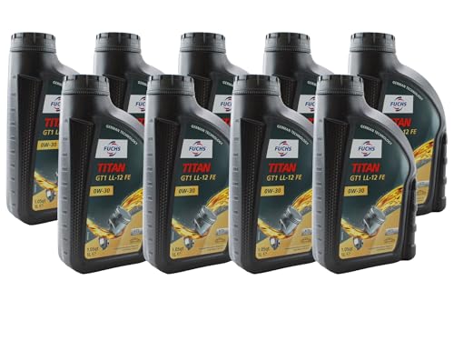 Fuchs 9 Litros TITAN GT1 LL-12 FE SAE 0W-30 Aceite Motor