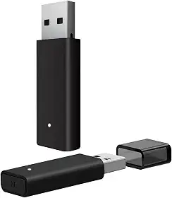Adaptador Sem Fio para Controles de Console - Compatível com Xbox One/Series X|S e PC Windows 11/10/8/7, Conexão Estável para 8 Dispositivos Simultâneos (Chip Original)