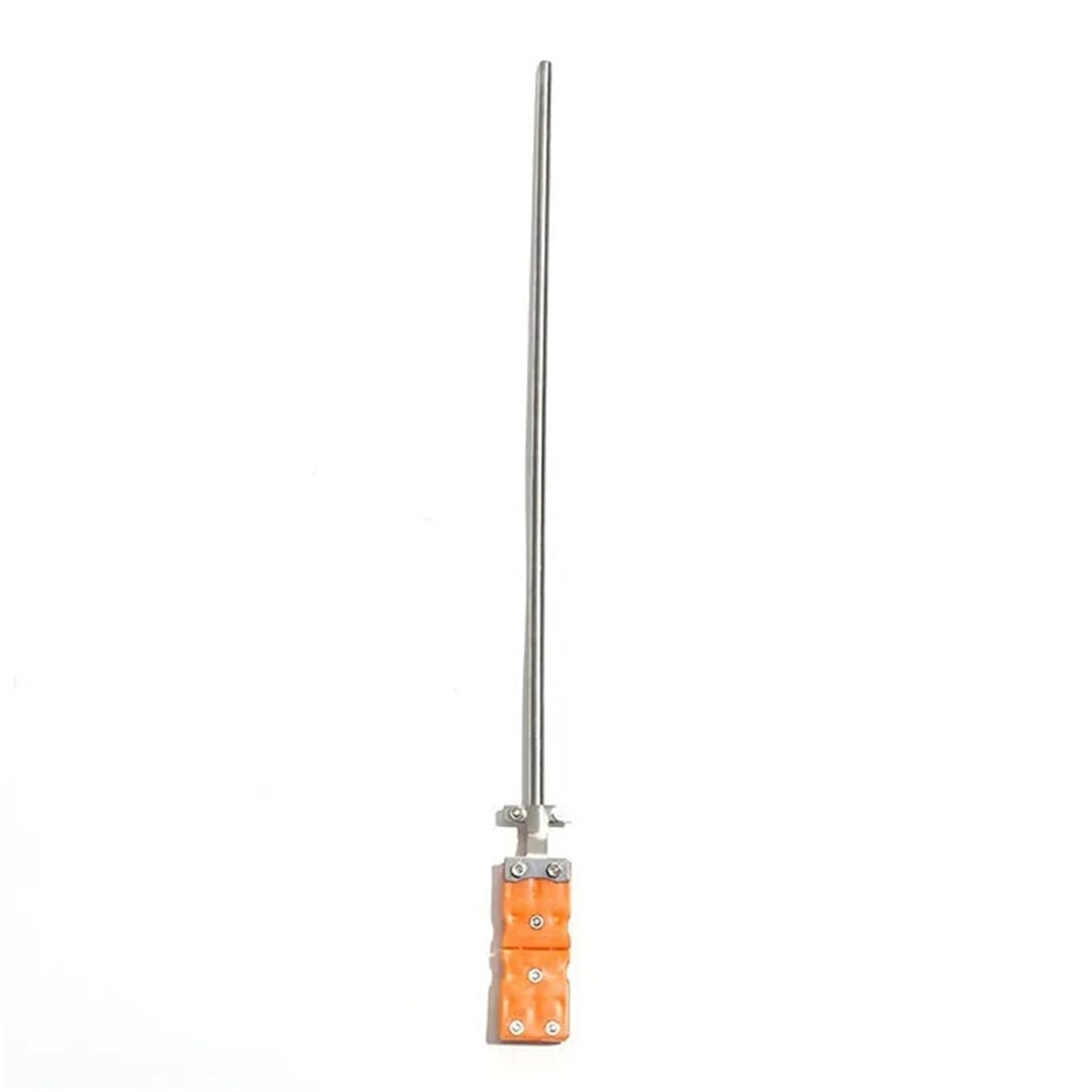 COKYIS K-type Armored Thermocouple With Probe 6mm WRNK-191/WRNK-187 Temperature Sensor Probe 300mm/500mm 0～1100℃(Probe 6x500mm)