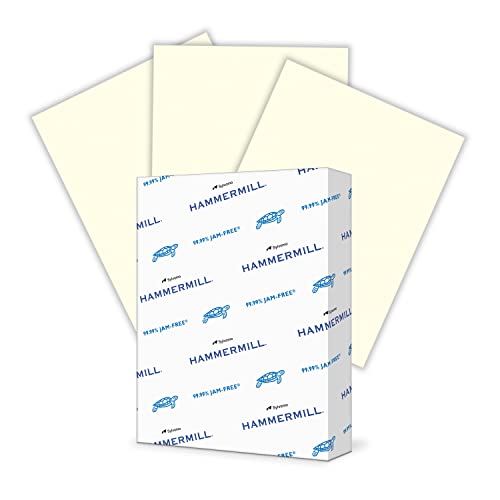 Hammermill Colored Paper, 20 lb Cream Printer...