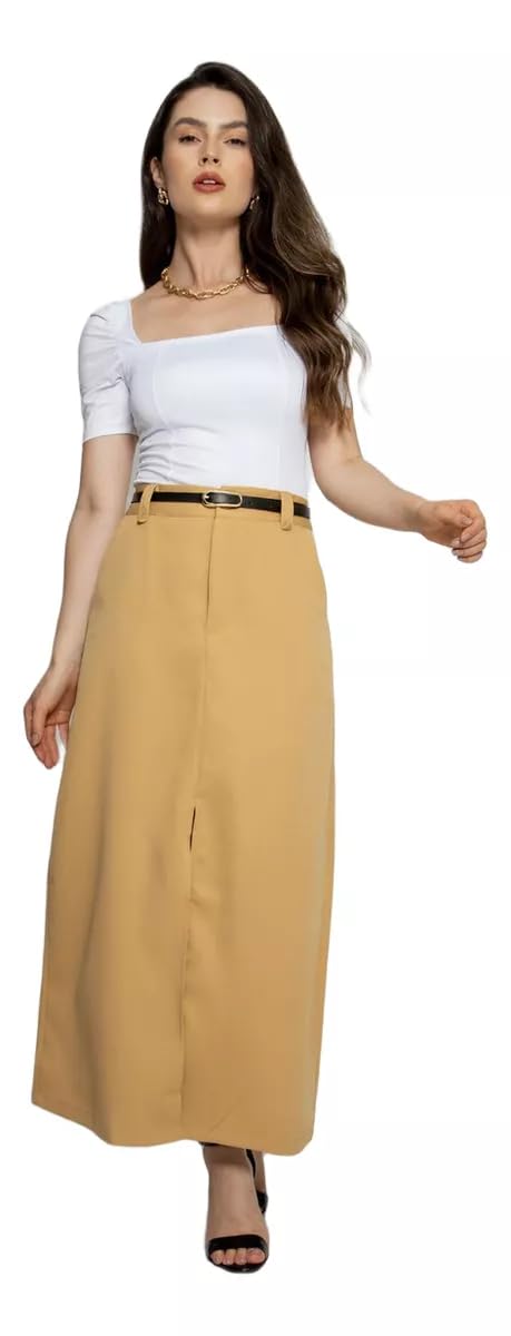 Saia Social Feminina em Alfaiataria com Fenda Frontal – Cintura Alta, Elegante e Sofisticada para Escritório, Eventos e Dia a Dia | REF: SAI-009 em promoção! Veja a oferta e mais achadinhos de Saias 4 Hoje é o melhor dia para comprar Saia Social Feminina em Alfaiataria com Fenda Frontal – Cintura Alta, Elegante e Sofisticada para Escritório, Eventos e Dia a Dia | REF: SAI-009 com aquele preço maroto! Promoção! Aproveite a oferta! 4