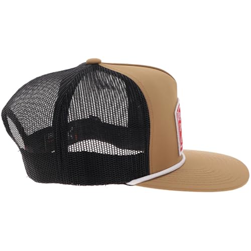 Image of HOOEY John Wayne Trucker Hat - Adjustable Snapback, Breathable Mesh Baseball Cap