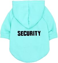 ROSTUDO Rio Studio Dog Clothes, Autumn & Winter, Hooded Hoodie, Sweatshirt, Sweatshirt, Securty, Cold Protection, Warm, Dog Clothes, Cat Clothes (8) Sky Blue, L)