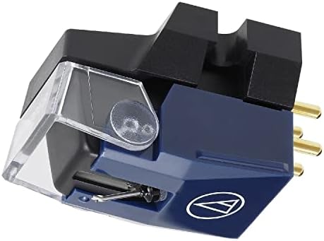 audio-technica Audio Technica VM520EB Dual Moving Magnet Phono Cartridge with Elliptical Stylus (Black/Blue)