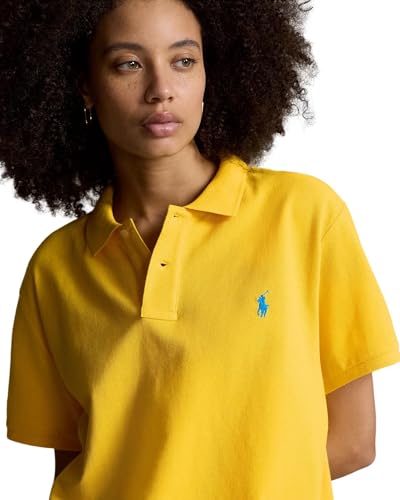 Image of POLO RALPH LAUREN Women's Classic Fit Mesh Polo Shirt