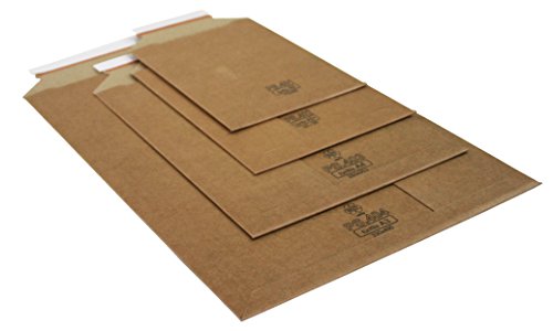 Hochwertige Versandtaschen aus Mikrowellenkarton DIN A3 - flach 490 x 330 mm/ungefaltet 465 x 280 x 50 mm PS.404