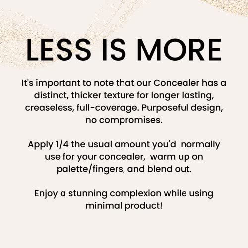 Fièra Luxury Concealer & Skincare - 2-In-1 All Day Coverage With Anti-Aging Ingredients - 0.5 Fl. Oz./ 15Ml Deep Color #TOP2