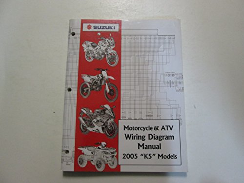 2005 Suzuki Motorcycle & ATV Wiring Diagram Manual Models K5