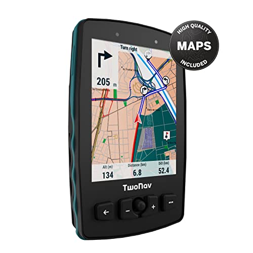 Twonav Aventura 2 Plus Motor, On-Road And Off-Road Gps Navigator With 3.7-Inch Screen For Motorcycle, Car, 4X4, Quad With Maps Included #TOP1