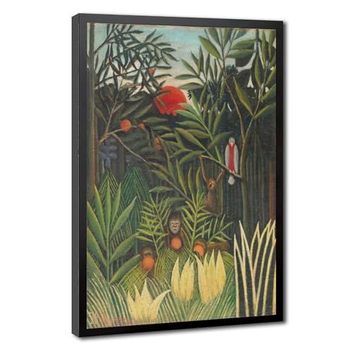 Affiches sur toile de singes pour décorer un salon moderne ou un bureau