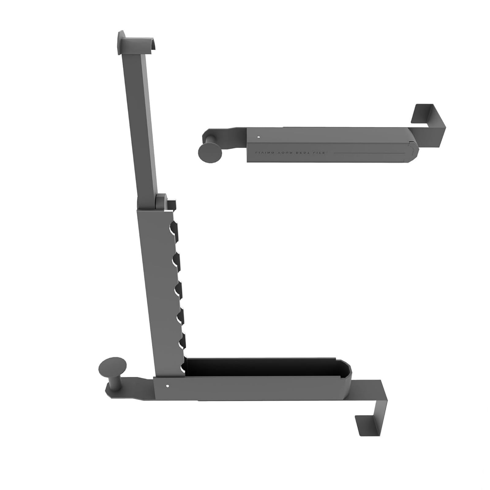Msioytog Sturdy Foldable Over the Door Hanger with Expandable Rod for Travel Home Storage and Organization Space Saving Fasteners