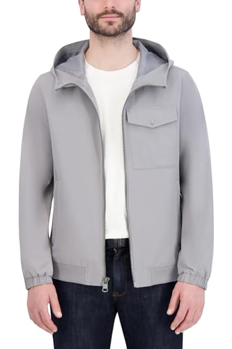 Cole Haan Men's Casual Durable Classic Sleek Nylon Coat2