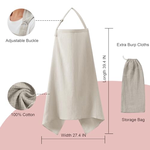 Zdolmy NURSING COVER-01 Muslin Nursing Cover thumb #4