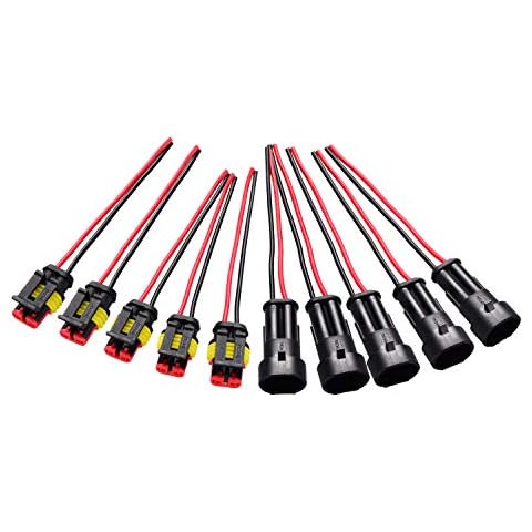 Conectores Electricos 2 Pines Impermeables Cover