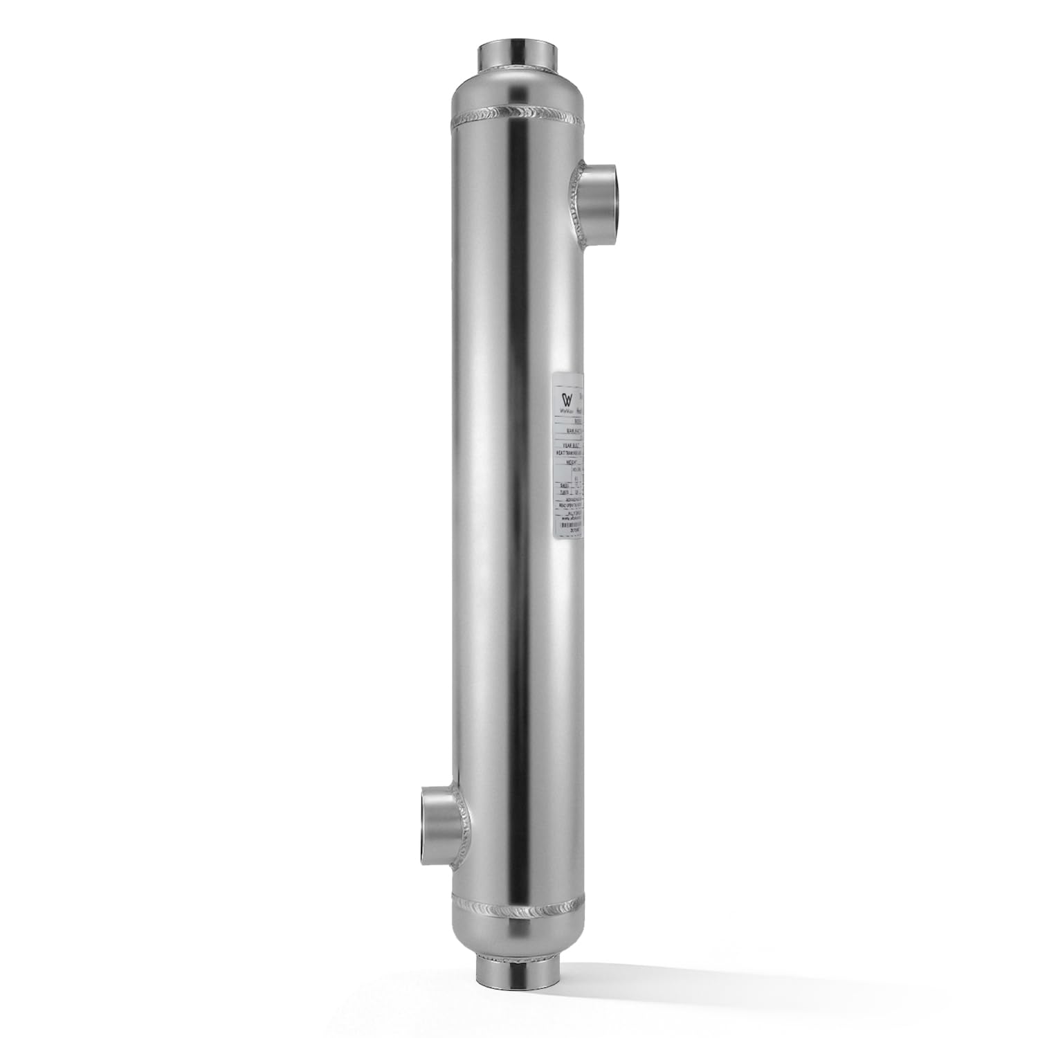AB piscine Échangeur de chaleur en titane 55 000 au 000 BTU pour sel piscine/SPA/jacuzzi Chauffage, refroidissement Moteur Marine 155Kti