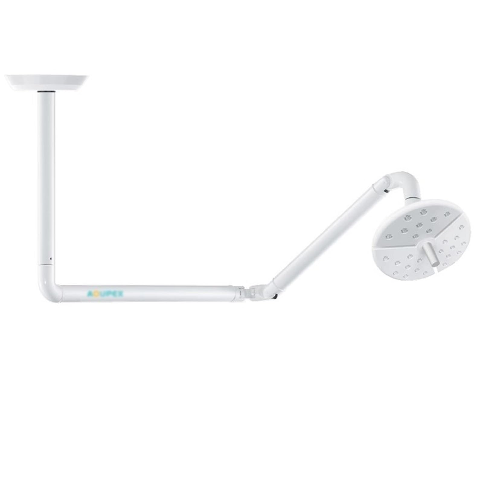 DONGXIAO Lampa do badań chirurgicznych, montowana na suficie lampa stomatologiczna, 50 W, lampa LED, bezcieniowa, do chirurgii kosmetycznej, ginekologii, zwierząt domowych, laryngologii
