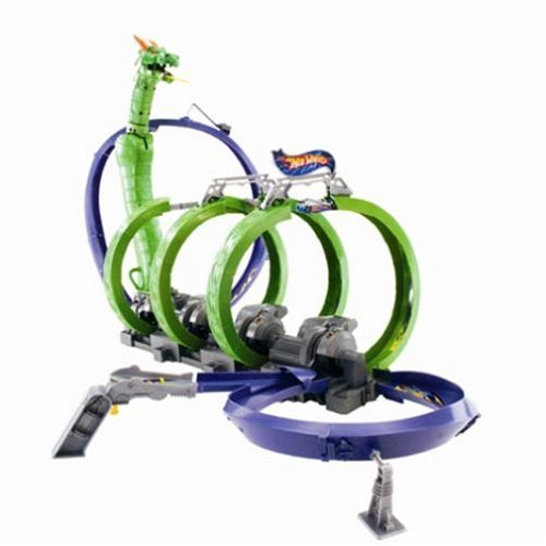 hot wheels dragon track set