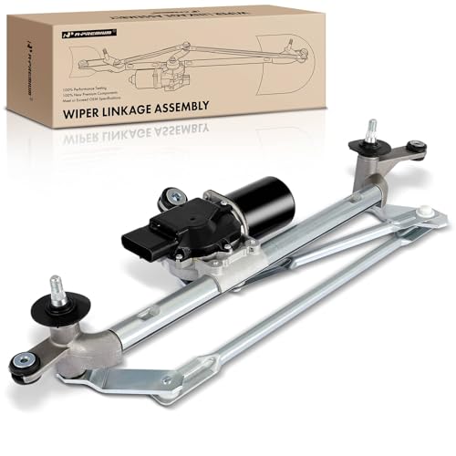 Image of A-Premium Front Windshield Wiper Motor and Linkage Assembly Compatible with Cadillac Vehicles - SRX 2010-2016, Sport Utility