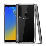 Galaxy A9 Case, VRS Design [Transparent] Clear Heavy Duty Protection [Crystal Chrome] Anti-Yellowing Acryl Back TPU Bumper Compatible with Galaxy A9 (2018)