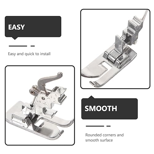 EXCEART pie prensatela para máquina de coser metal miniatura 5