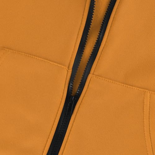 Winter Jackets Womens Zip Up Knee Length Tunic Coat Winter Fuzzy Warm Hoodie Outerwear Sweatshirt with Pockets2