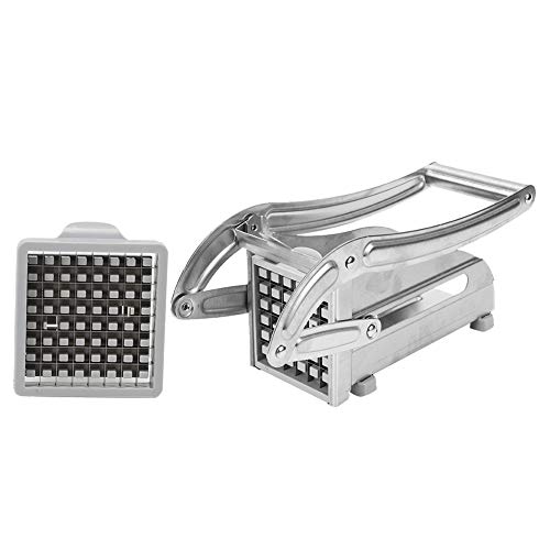 Frieten Snijder Roestvrijstalen Aardappelsnijder Handmatige Groenteshredder Professionele Aardappelchip Snijmachine… - Image 3