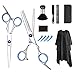 Produktbild ROOYA BABY Haarschere Set, Profi Haarschneide Scheren Haar Friseurscheren Friseurscheren aus Edelstahl mit Barber Cape, friseurschere Set haarschere für Männer Frauen Kinder