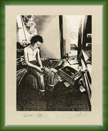 Shepard Fairey Sid Vicious シドビシャス ポスター 【公式通販】