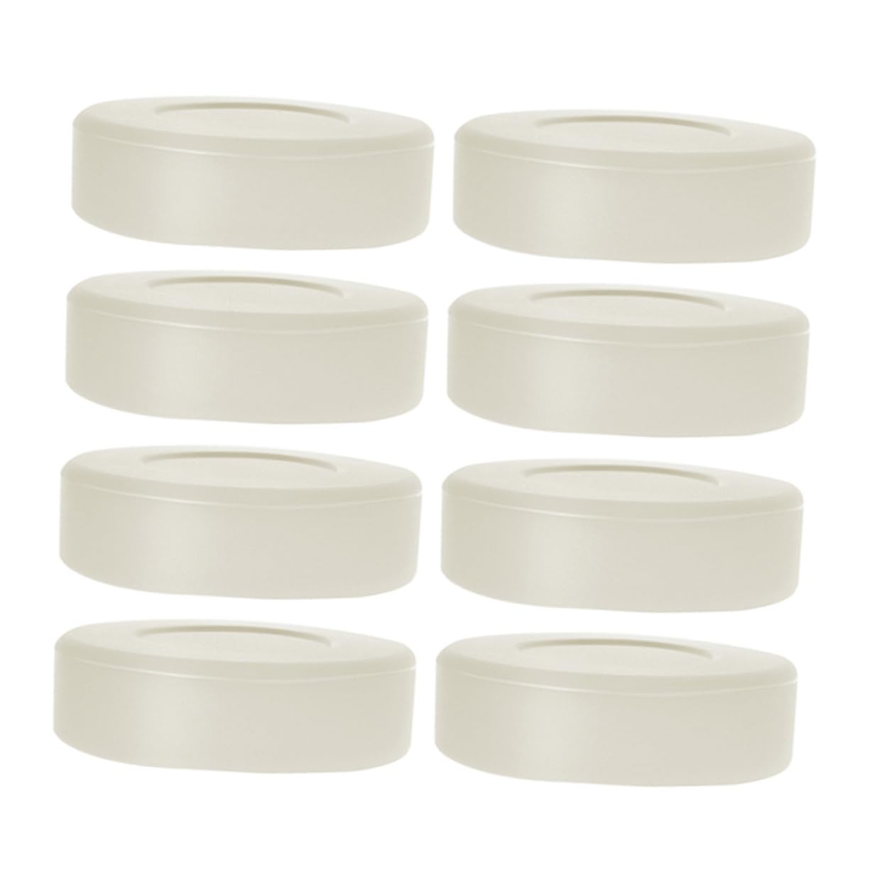 KICHOUSE 8 Pack Luminous Ice Hockey Glow in The Dark Hockey Balls for Boys and Girls Youth PVC Construction Safety Training