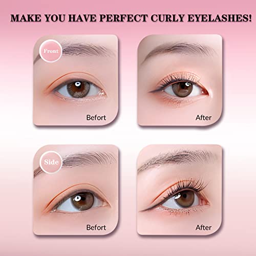 4 In 1 Eyelash Application Tool Kit Eyelash Curler Eyelash Separator Tool Eyelash Comb Partial Eyelash Curler Eyelash Perfection Set For Female Girls #TOP5