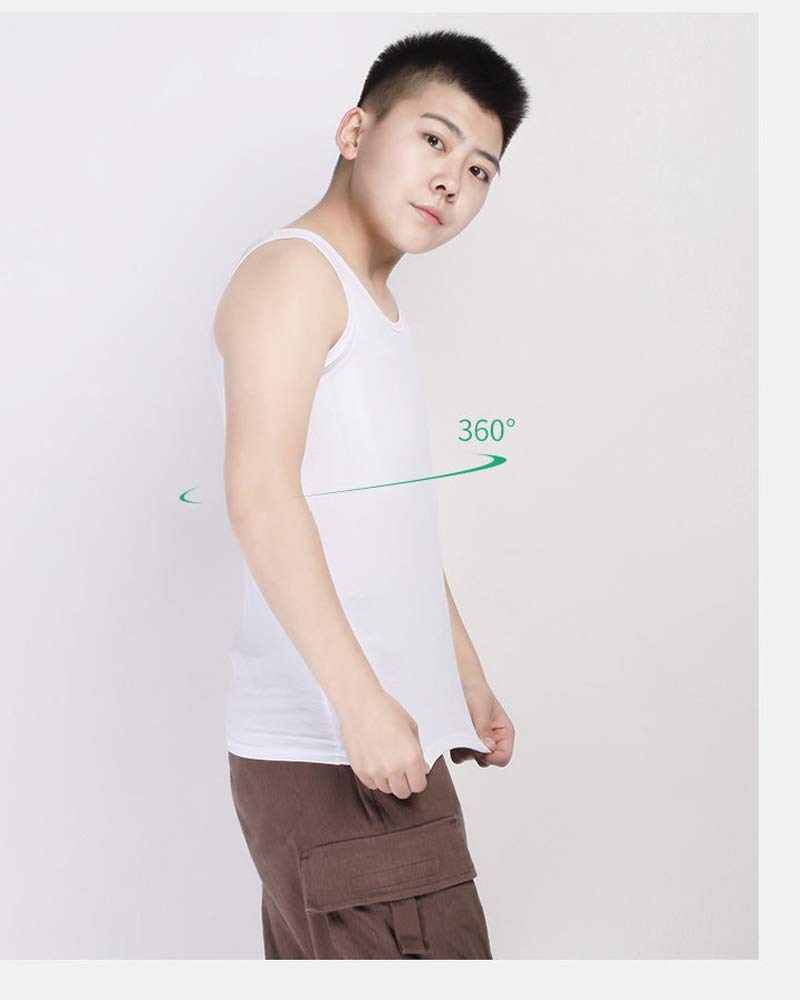 BaronHong Bawełna 3 rzędy haczyków segregator piersiowy tank top bielizna dla Tomboy Trans Lesbian
