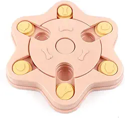 BRINQUEDO PARA PET QUEBRA-CABEÇA INTERATIVO ENIGMA HEXAGONAL ROSA - OIKOS ANIMAL