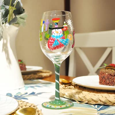 Copas de champán Navidad taza de bebida vino fiesta casa cristalería E5