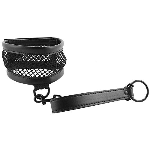 Fishnet Collier Et Leash Multicolore Accessoire Coquin One Size Elastique