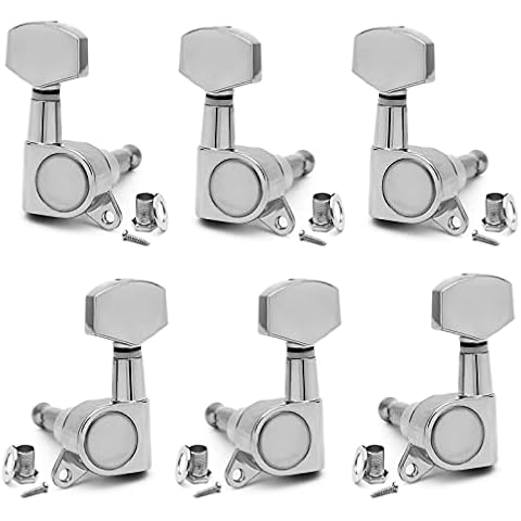 SAPHUE 6 Pieces Guitar Tuner Pegs Cover